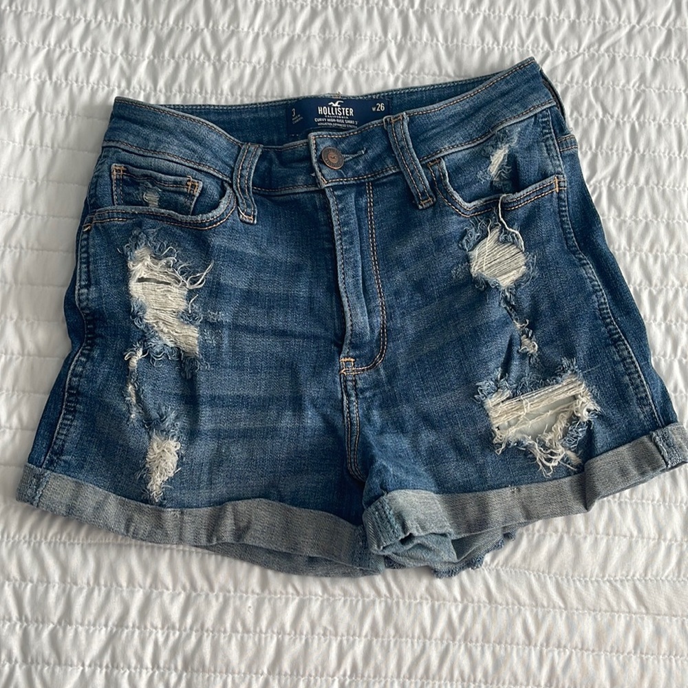 Jean shorts/ Used but in good condition